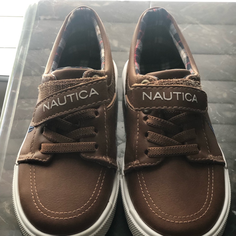 Nautica Kids Brown Sneakers